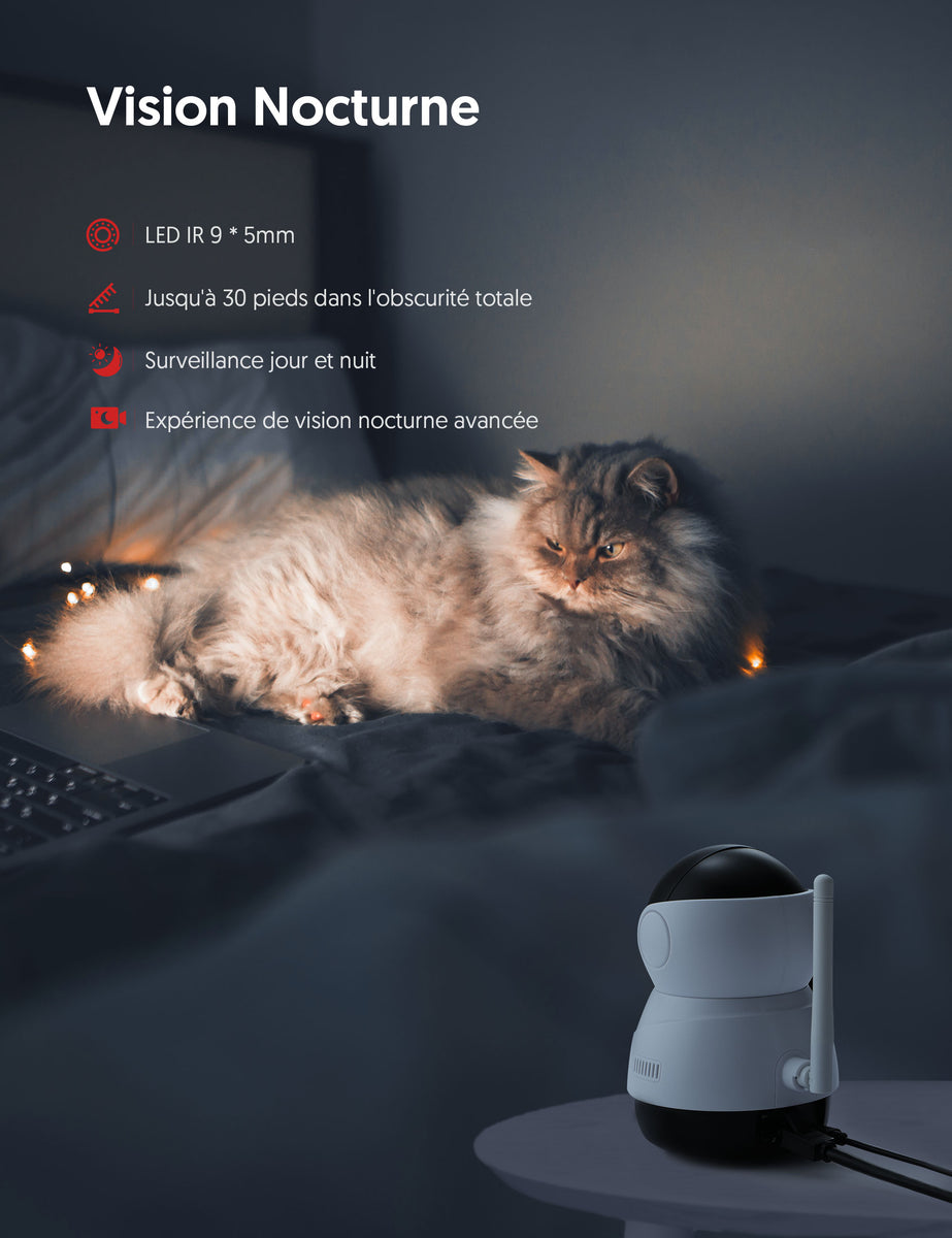 Victure PC530 1080P Moniteur pour bébé Victure FR